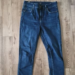 Citizens of Humanity Size 26 Rocket Crop High Rise Skinny Jeans